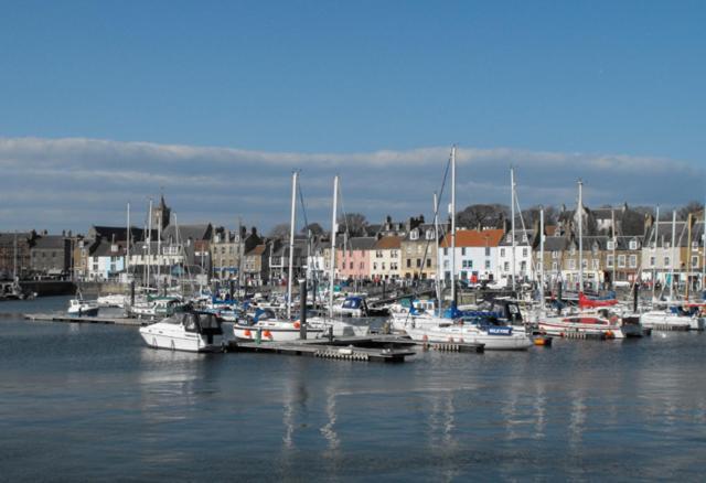 Stunning Shore Front House In Historic Cellardyke Anstruther Exteriör bild